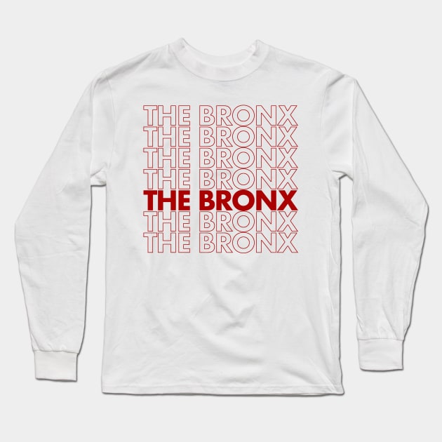 The Bronx Bag Long Sleeve T-Shirt by PopCultureShirts